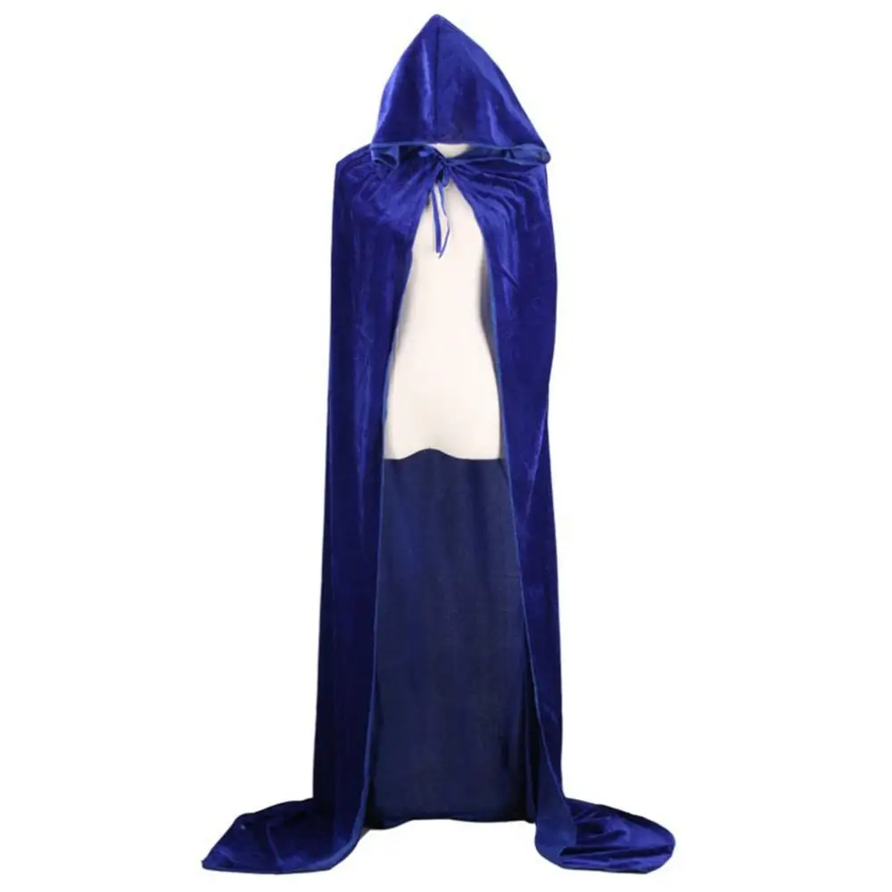 New Gothic Loose Halloween Velvet Cloak Cape Hooded Medieval Costume Witch Wicca Vampire Women Men Vampires Grim Reaper Party
New Gothic Loose Halloween Velvet Cloak Cape Hooded Medieval Costume Witch Wicca Vampire Women Men Vampires Grim Reaper Party
