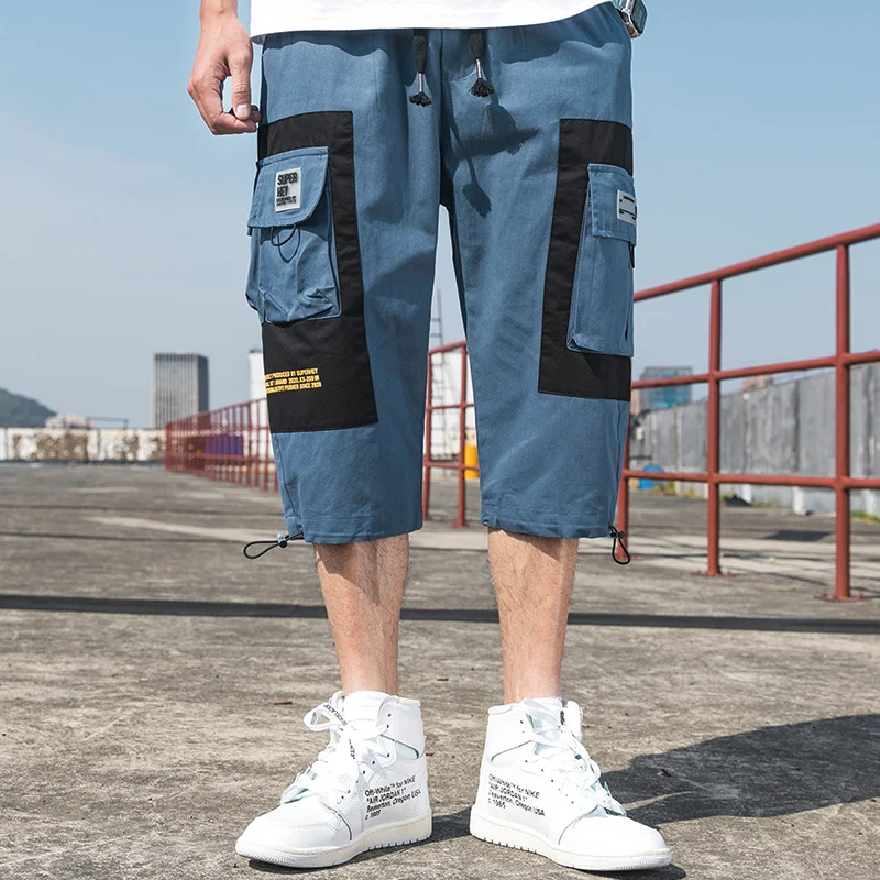 2021 trend all-match summer new men's work shorts loose, comfortable, breathable and soft casual multi-pocket cropped trousers
2021 trend all-match summer new men's work shorts loose, comfortable, breathable and soft casual multi-pocket cropped trousers