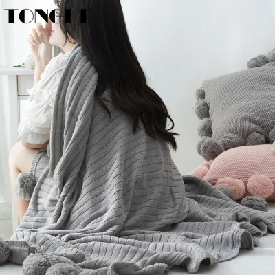 TONGDI Soft Warm Fashionable Plush Ball Knitting Wool Blanket Luxury Pretty Decor For Children Princess Girl Handmade Sleeping
TONGDI Soft Warm Fashionable Plush Ball Knitting Wool Blanket Luxury Pretty Decor For Children Princess Girl Handmade Sleeping