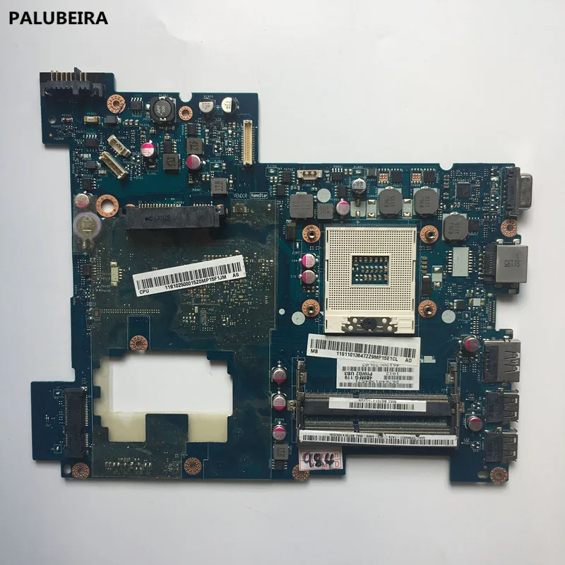 Материнская плата PALUBEIRA для LENOVO G570 полностью протестированная PIWG2 Для REV 1.0 HM65 все