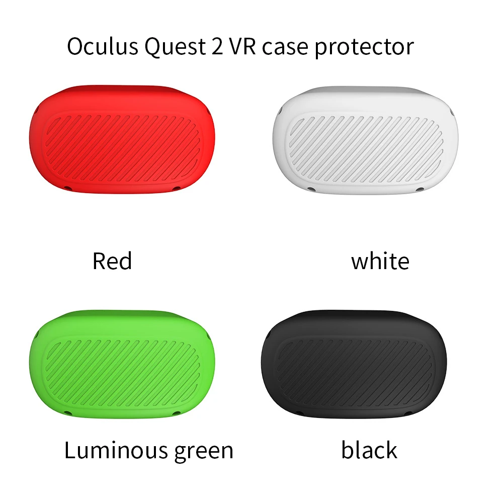 For Oculus Quest2 VR Glasses Shell Silicone Sleeve Simple Fashion Classic Solid Color Sleeve Soft Drop-proof and Wear-resistant
For Oculus Quest2 VR Glasses Shell Silicone Sleeve Simple Fashion Classic Solid Color Sleeve Soft Drop-proof and Wear-resistant