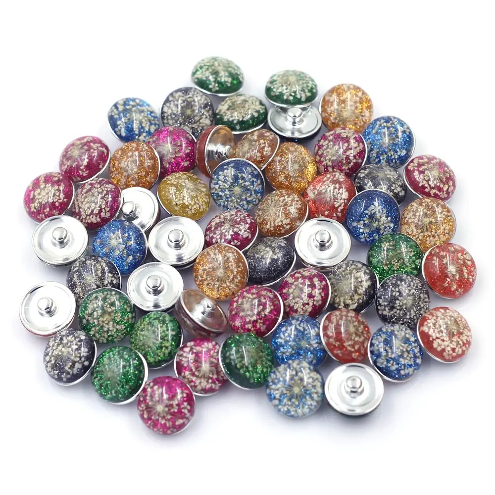 5Pcs Snap Buttons Random Real Cute Flower Resin Round Multicolor Mixed Fit Charms Bracelets Jewelry DIY Finding 18mm
5Pcs Snap Buttons Random Real Cute Flower Resin Round Multicolor Mixed Fit Charms Bracelets Jewelry DIY Finding 18mm