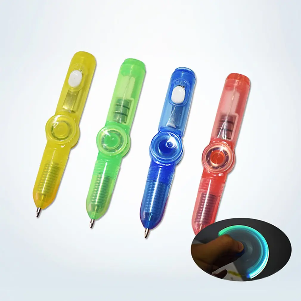Multifunction LED Flash Pen Fingertips Spinner Relieve Stress Toys Hand Spinner Pen Office Stationery
Multifunction LED Flash Pen Fingertips Spinner Relieve Stress Toys Hand Spinner Pen Office Stationery