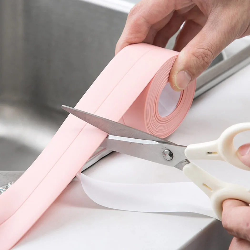 1PC Anti-mold Waterproof Kitchen Sink Waterproof Sticker Tape Bathroom Countertop Toilet Gap Self-adhesive Seam Stickers
1PC Anti-mold Waterproof Kitchen Sink Waterproof Sticker Tape Bathroom Countertop Toilet Gap Self-adhesive Seam Stickers