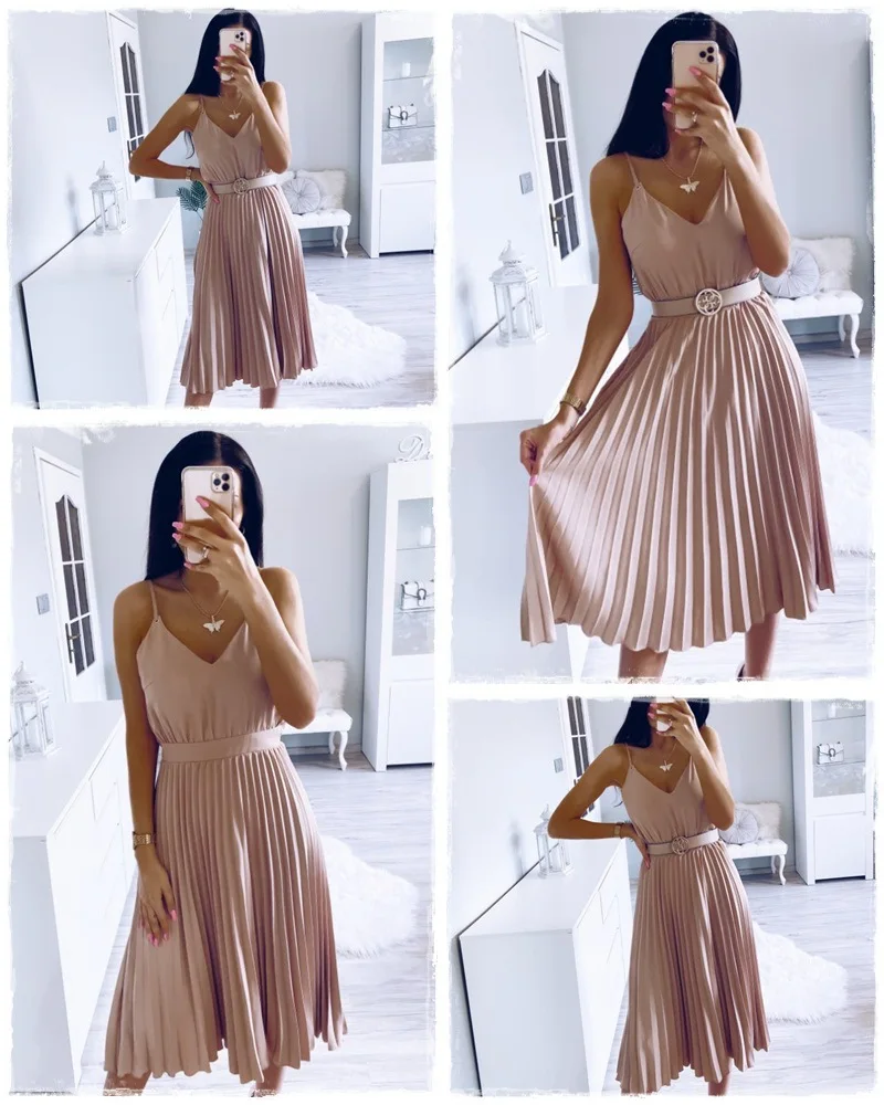 Spaghetti Strap Sexy Women Dress Leopard Chiffon Elegant Office Pleated Skirt Retro Sundress Ladies Party Women's Clothing
Spaghetti Strap Sexy Women Dress Leopard Chiffon Elegant Office Pleated Skirt Retro Sundress Ladies Party Women's Clothing