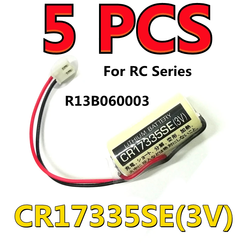 Оригинальная Новинка, 5 упаковок, для FDK Φ CR17335SE(3V) CR17335, 3V, с разъемом для радиоуправляемой серии R13B060003
Оригинальная Новинка, 5 упаковок, для FDK Φ CR17335SE(3V) CR17335, 3V, с разъемом для радиоуправляемой серии R13B060003