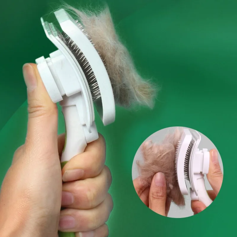 Pet Comb Cleaning Slicker Brush Quickly Clean Needle Combs Pet Hair Remover Brush For Dog Cat Grooming Tool Pet Supplies
Pet Comb Cleaning Slicker Brush Quickly Clean Needle Combs Pet Hair Remover Brush For Dog Cat Grooming Tool Pet Supplies