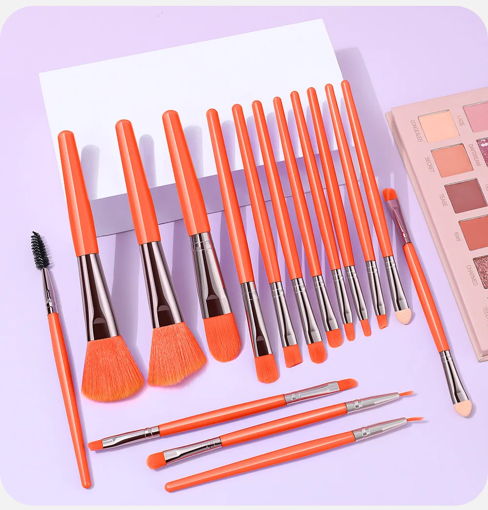 16Pcs Makeup Brush Set Synthetic Foundation Blending Face Powder Eyeshadow Make Up Brush Set Christmas Gift
16Pcs Makeup Brush Set Synthetic Foundation Blending Face Powder Eyeshadow Make Up Brush Set Christmas Gift