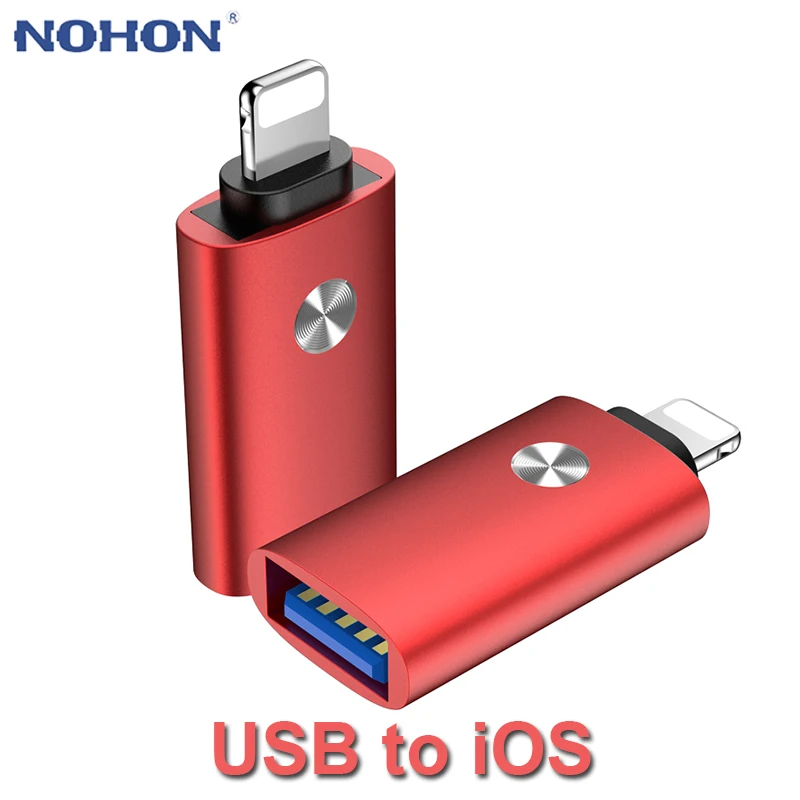 Адаптер Nohon с USB на Lightning для телефонов iPhone 5 В|Переходники и адаптеры| |