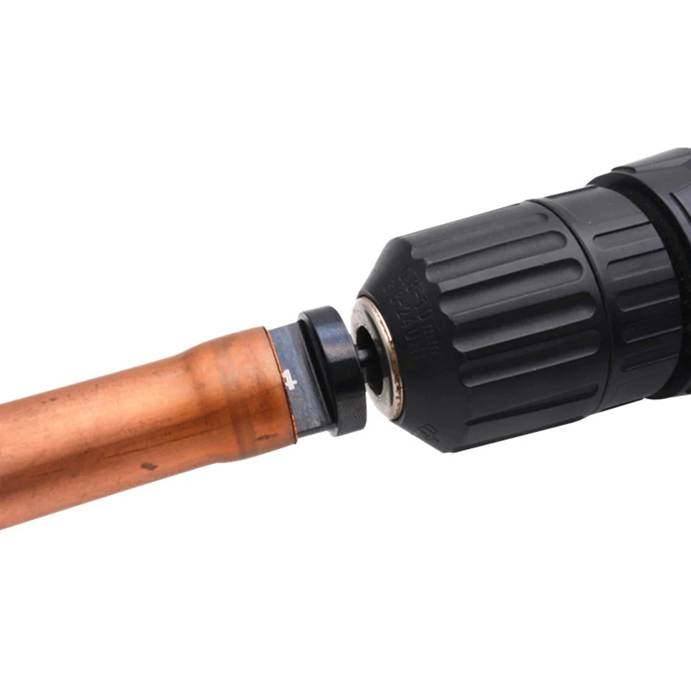 Swaging Tool Drill Bit Set With 1/4" 3/8" 1/2" 5/8" 3/4" 7/8" Bits Tools For Hard And Soft Copper Standardized
Swaging Tool Drill Bit Set With 1/4" 3/8" 1/2" 5/8" 3/4" 7/8" Bits Tools For Hard And Soft Copper Standardized