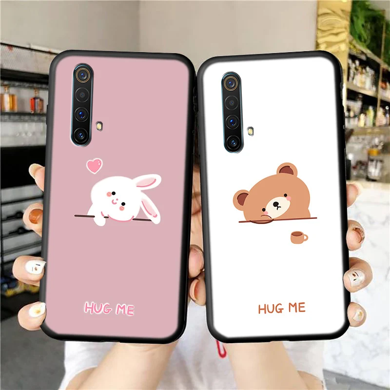 For OPPO Realme X50 Phone Case Luxury Funda Rabbit Bear Silicone Soft Shell RealmeX50 5o Celular Sleeve Cartoon Back Cover Coque
For OPPO Realme X50 Phone Case Luxury Funda Rabbit Bear Silicone Soft Shell RealmeX50 5o Celular Sleeve Cartoon Back Cover Coque