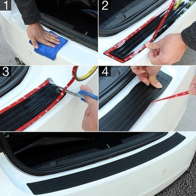 Automotive general purpose trunk guard bumper bumpers anti-collision antibrush rear door trim strip rear guard plate guard patch
Automotive general purpose trunk guard bumper bumpers anti-collision antibrush rear door trim strip rear guard plate guard patch