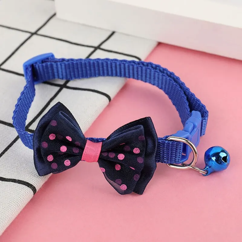1pc Candy Color Adjustable Bow Tie Cat Collar With Bell Bowknot Collar Necktie for Puppy Kitten Dog Cat Pet Dropshipping
1pc Candy Color Adjustable Bow Tie Cat Collar With Bell Bowknot Collar Necktie for Puppy Kitten Dog Cat Pet Dropshipping