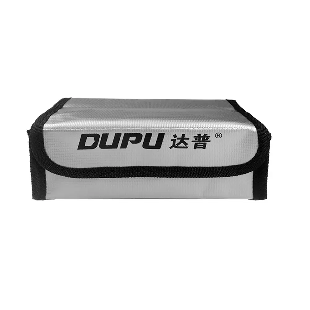DUPU Lipo Battery Portable Fireproof Explosion-proof Safety Lipo Battery Bag Fire Resistant 180x70X70mm for RC Lipo Battery
DUPU Lipo Battery Portable Fireproof Explosion-proof Safety Lipo Battery Bag Fire Resistant 180x70X70mm for RC Lipo Battery