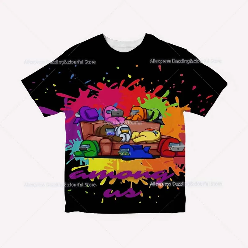 Kids Among Us Impostors 3D Print T Shirts for Girls Boys Game Anime Tshirts Camisetas Infantil Summer Children Cartoon T-shirts
Kids Among Us Impostors 3D Print T Shirts for Girls Boys Game Anime Tshirts Camisetas Infantil Summer Children Cartoon T-shirts
