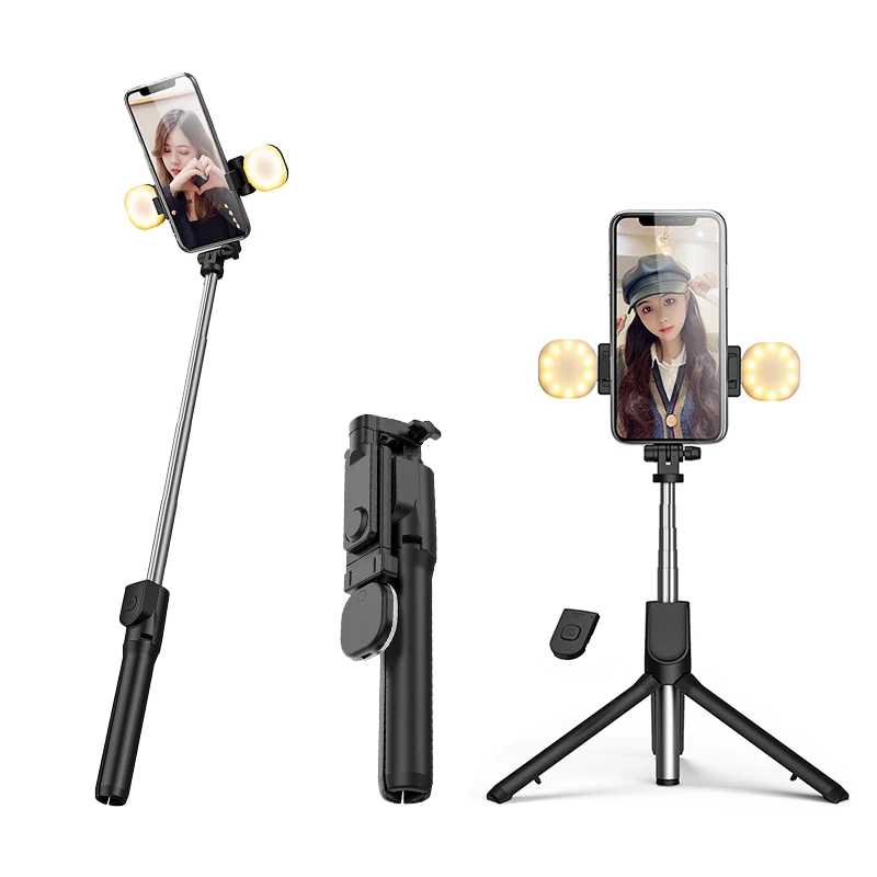 3 In 1 Selfie Stick Tripod With LED Light Bluetooth Shutter Remote Control Flexible Wireless Stabilizer Foldable For iOS Android
3 In 1 Selfie Stick Tripod With LED Light Bluetooth Shutter Remote Control Flexible Wireless Stabilizer Foldable For iOS Android