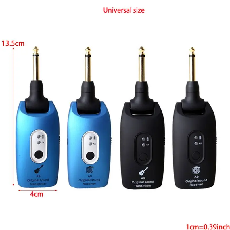 2.4GHz Wireless Guitar System Transmitter A9 Receiver Built-in Rechargeable Musical Instrument Accessories
2.4GHz Wireless Guitar System Transmitter A9 Receiver Built-in Rechargeable Musical Instrument Accessories
