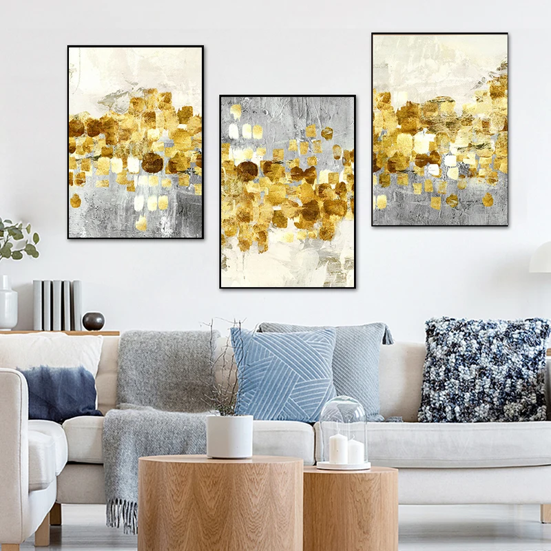 Abstract Golden Foil Modern Grey Gold Canvas Painting Wall Art Posters and Prints Wall Art Pictures for Living Room Cuadros
Abstract Golden Foil Modern Grey Gold Canvas Painting Wall Art Posters and Prints Wall Art Pictures for Living Room Cuadros