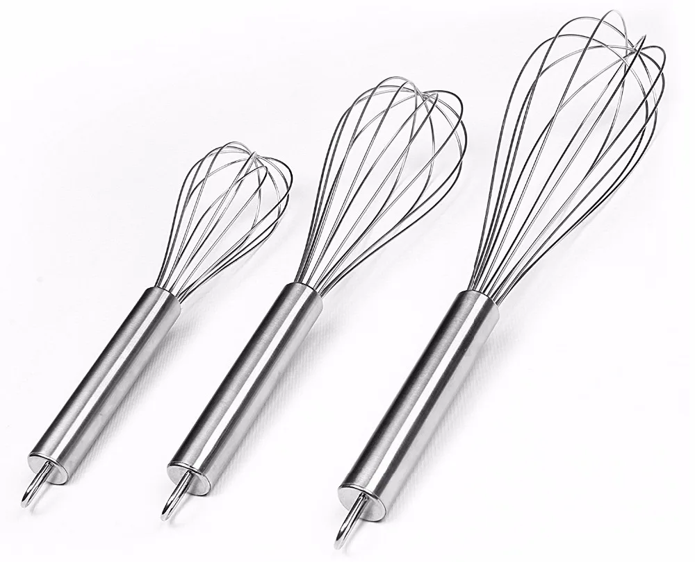 Stainless Steel Egg Beater Balloon Whisk Milk Cream Butter Whisk Mixer Stiring Blender Tool Kitchen Tools
Stainless Steel Egg Beater Balloon Whisk Milk Cream Butter Whisk Mixer Stiring Blender Tool Kitchen Tools