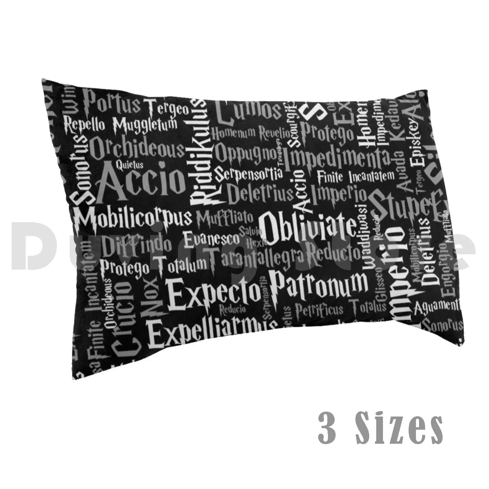 

Under Your Spell Pillow Case Printed 50x75 Magic Spell Wizard Geek Wizardry Castle Beasts