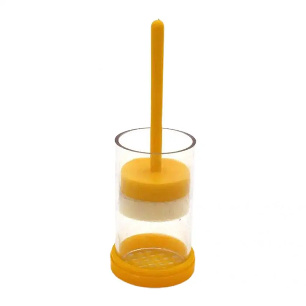 Yellow Useful Queen Bee Marking Cage PP Bee Marking Tube Transparent for Bee Keeper
Yellow Useful Queen Bee Marking Cage PP Bee Marking Tube Transparent for Bee Keeper