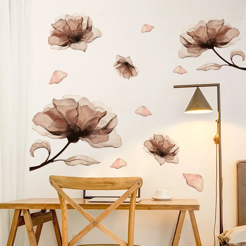Aesthetic 3D Wall Stickers Flowers Home Bedroom Living Room Wall Decoration Decals DIY Girl Room Decor Self-adhesive Mural
Aesthetic 3D Wall Stickers Flowers Home Bedroom Living Room Wall Decoration Decals DIY Girl Room Decor Self-adhesive Mural