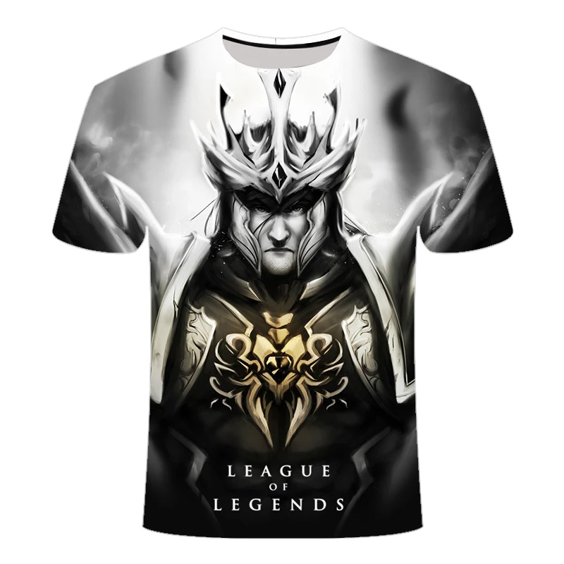 2021 New Male Oversized T-shirt 3d Printing League of Legends Thresh Children's Fashion Casual Cartoon Short-sleeved Shirt
2021 New Male Oversized T-shirt 3d Printing League of Legends Thresh Children's Fashion Casual Cartoon Short-sleeved Shirt
