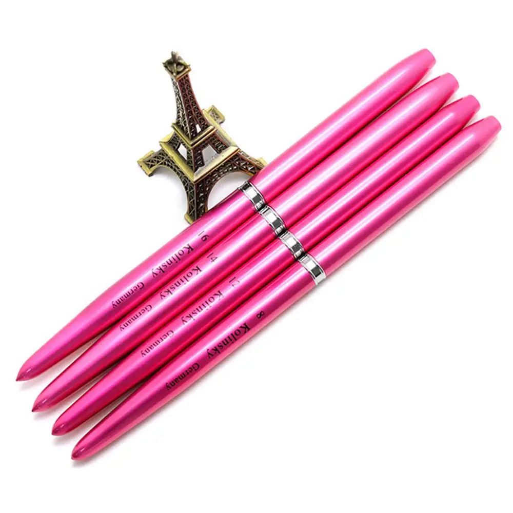 30% Kolinsky Acrylic Nail Art Brush UV Gel Polish Carving Pen Brush Liquid Powder Nail Drawing Pink Crystal Metal Handle Tool
30% Kolinsky Acrylic Nail Art Brush UV Gel Polish Carving Pen Brush Liquid Powder Nail Drawing Pink Crystal Metal Handle Tool