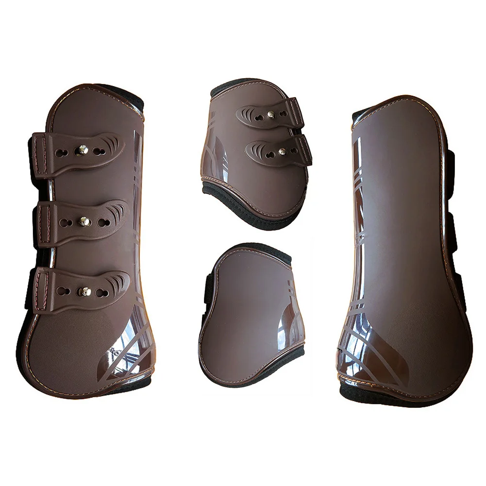 Riding Brace PU Leather Protection Wrap Horse Leg Boots Front Hind Guard Farm Training Practical Outdoor Adjustable Equestrian
Riding Brace PU Leather Protection Wrap Horse Leg Boots Front Hind Guard Farm Training Practical Outdoor Adjustable Equestrian