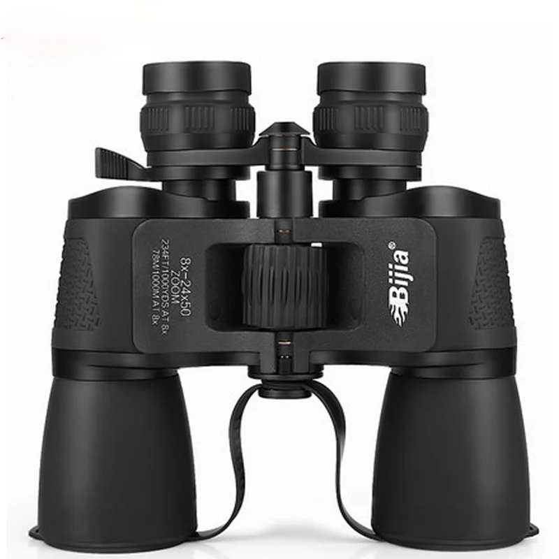 

8-24x50 High Quality Powerful Binoculars Long Range Zoom Hunting Telescope Professional High Definition Living Waterproof