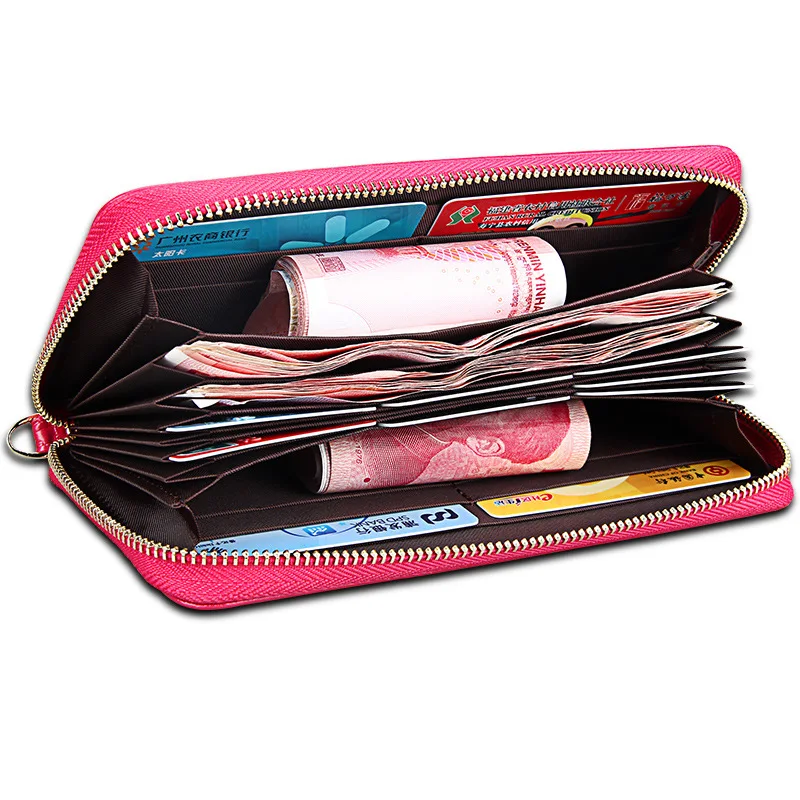 New Anti RFID Women's Card Case Card Case Women's Wallet Multi Function Organ Wallet Leather
New Anti RFID Women's Card Case Card Case Women's Wallet Multi Function Organ Wallet Leather