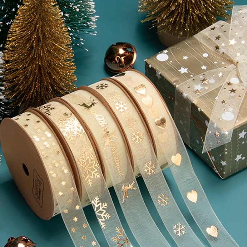 Bronzing Decorative Ribbon Snow Yarn Birthday Gift Cake Box Wrapping Ribbon Wedding Flowers Bouquet Bronzing Home Decoration Bow 
Bronzing Decorative Ribbon Snow Yarn Birthday Gift Cake Box Wrapping Ribbon Wedding Flowers Bouquet Bronzing Home Decoration Bow