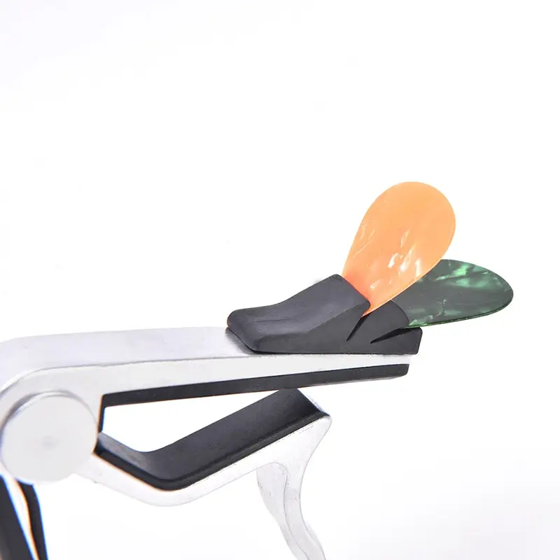 New Guitar Accessories Aluminum Alloy Guitar Tuner Clamp Professional Key Trigger Capo for Acoustic Electric Musical Instruments
New Guitar Accessories Aluminum Alloy Guitar Tuner Clamp Professional Key Trigger Capo for Acoustic Electric Musical Instruments