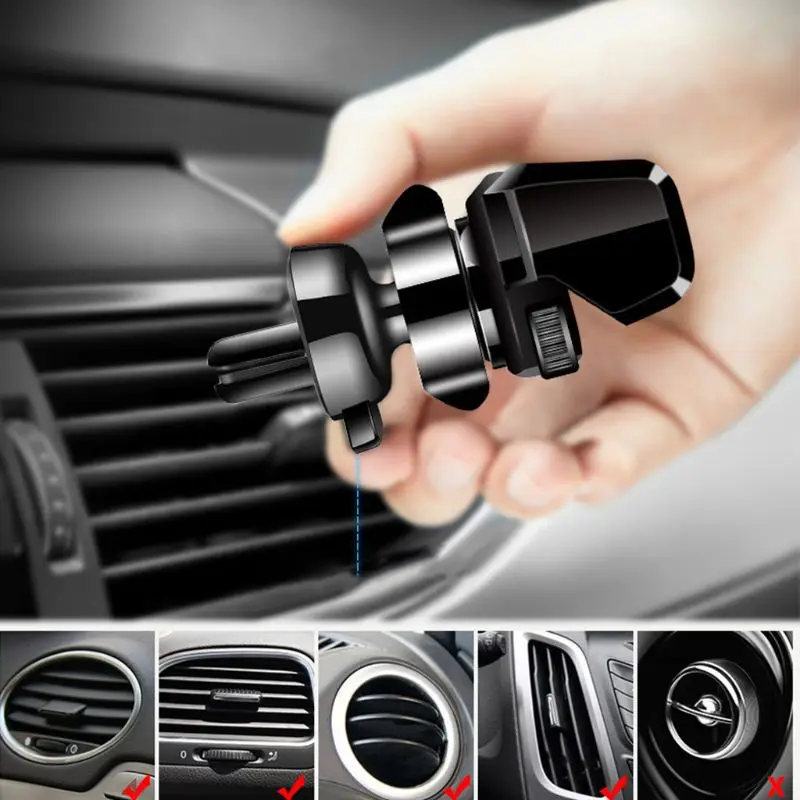 Universal Car Air Vent Self-clip Cell Phone Mount Holder Stand Hands-free Cradle Y4UA 
Universal Car Air Vent Self-clip Cell Phone Mount Holder Stand Hands-free Cradle Y4UA