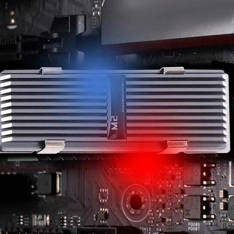M.2 SSD NVMe Heat Sink heatsink M2 2280 SSD Hard Disk Aluminum Heat Sink with Thermal Pad for PCIe SATA M2 ssd PC thermal radiat
M.2 SSD NVMe Heat Sink heatsink M2 2280 SSD Hard Disk Aluminum Heat Sink with Thermal Pad for PCIe SATA M2 ssd PC thermal radiat