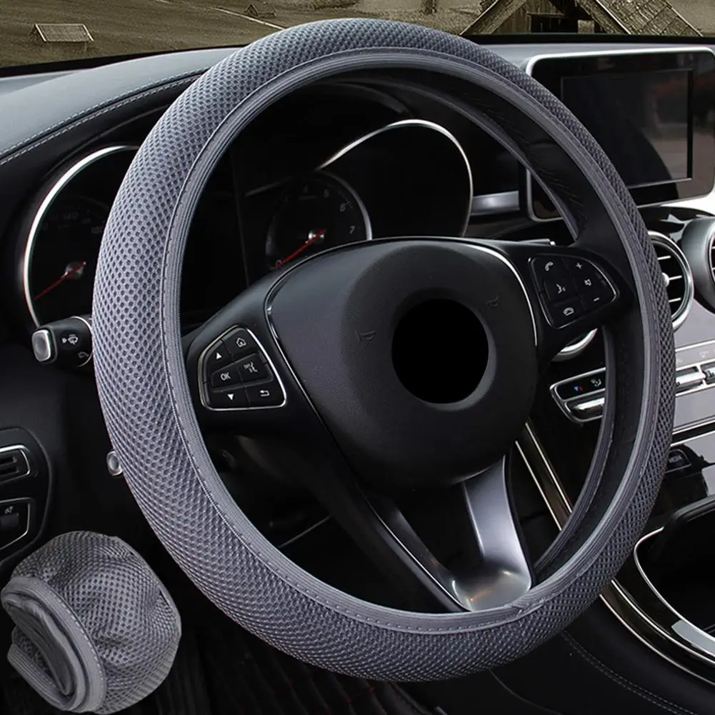 HOT SALES!!! Universal Hand Brake Gear Shift Knob Steering Wheel Case Cover Sleeve Protector
HOT SALES!!! Universal Hand Brake Gear Shift Knob Steering Wheel Case Cover Sleeve Protector
