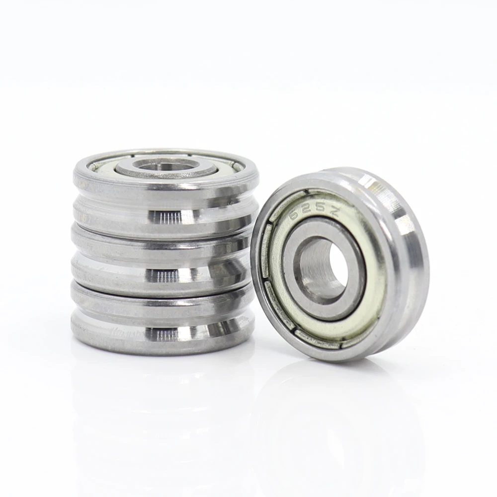 

V Groove Sealed Ball Bearing ( 4PCS ) 5*16*5 5*19*6 mm Pulley Wheel Bearings V2/0.5 V2/1 V3/1 Guide Track Rlooer Bearing