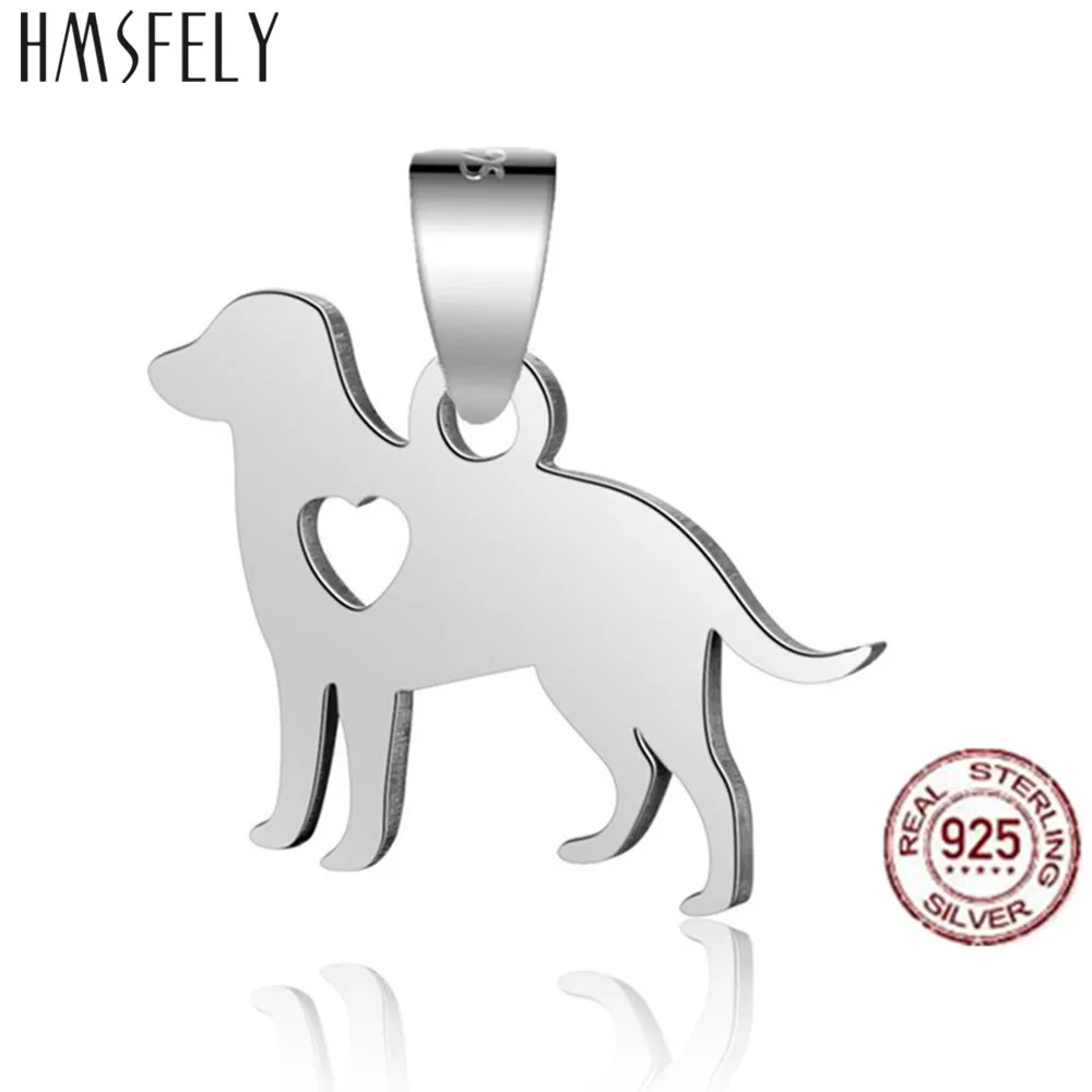 HMSFELY 925 Sterling Silver Charm Pet Dog Pendant For DIY Women Charms Bracelets Necklace Jewelry Making Accessories Animal Tags
HMSFELY 925 Sterling Silver Charm Pet Dog Pendant For DIY Women Charms Bracelets Necklace Jewelry Making Accessories Animal Tags