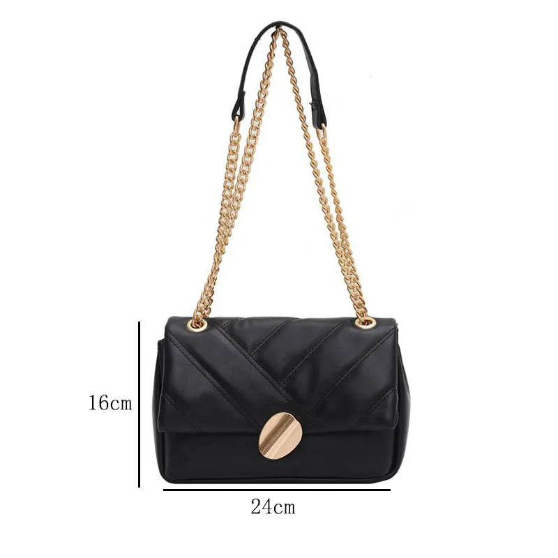 Trendy Chain Shoulder Bags Classic Luxury Shoulder Purse Leather Flap Crossbody Bags For Women 2021 Totes Female Handbag
Trendy Chain Shoulder Bags Classic Luxury Shoulder Purse Leather Flap Crossbody Bags For Women 2021 Totes Female Handbag