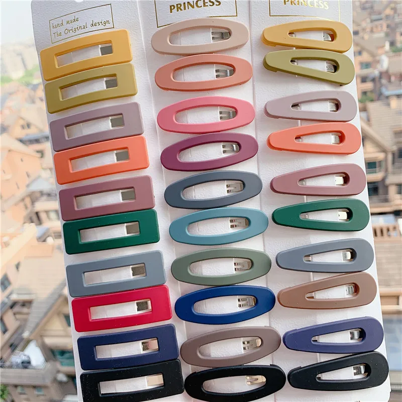 10pcs/set Korean Morandi-color Hair Clip Barrette Simple Fashion Hairpin Women's Girls Hair Accessories
10pcs/set Korean Morandi-color Hair Clip Barrette Simple Fashion Hairpin Women's Girls Hair Accessories