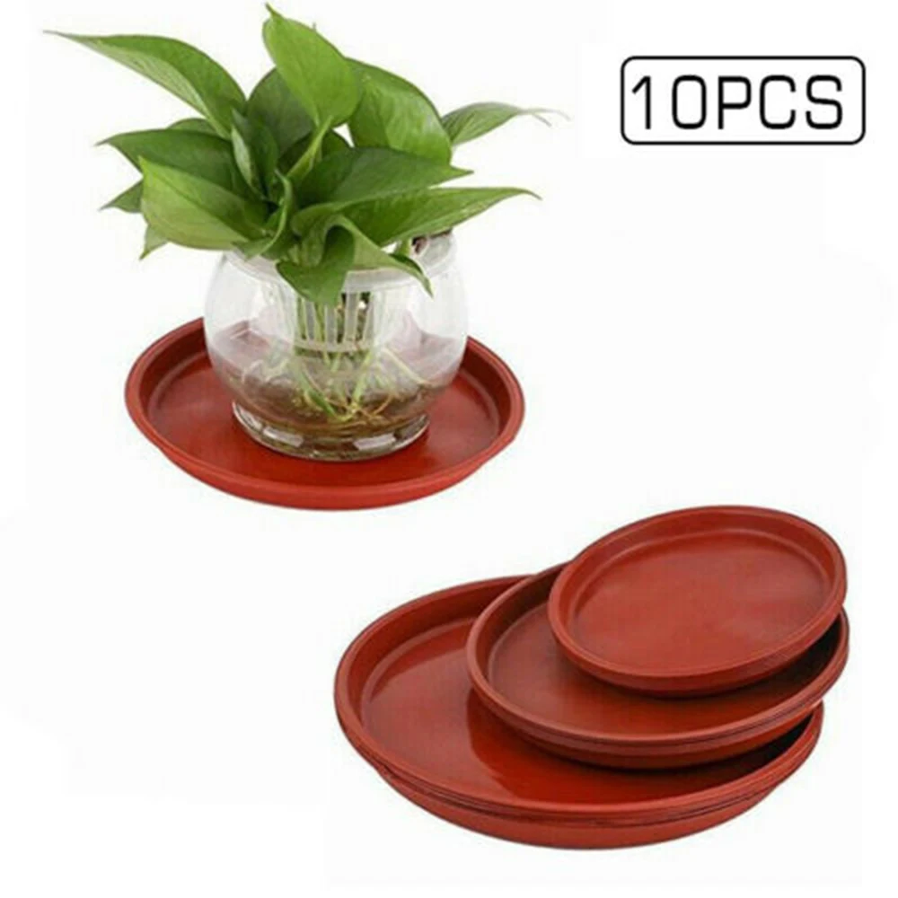 10pcs Garden Plant Saucer Drip Tray Round Flower Pot Base Plastic Snack Container Desktop Trash Storage 13.9/17.8/26cm
10pcs Garden Plant Saucer Drip Tray Round Flower Pot Base Plastic Snack Container Desktop Trash Storage 13.9/17.8/26cm