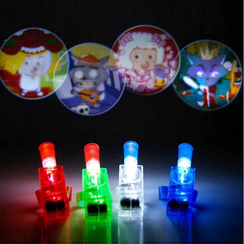 50 Pcs LED Finger Glowing Laser Cartoon Projection Lamp Wedding Party Children Toy Birthday Gift Halloween Christmas
50 Pcs LED Finger Glowing Laser Cartoon Projection Lamp Wedding Party Children Toy Birthday Gift Halloween Christmas