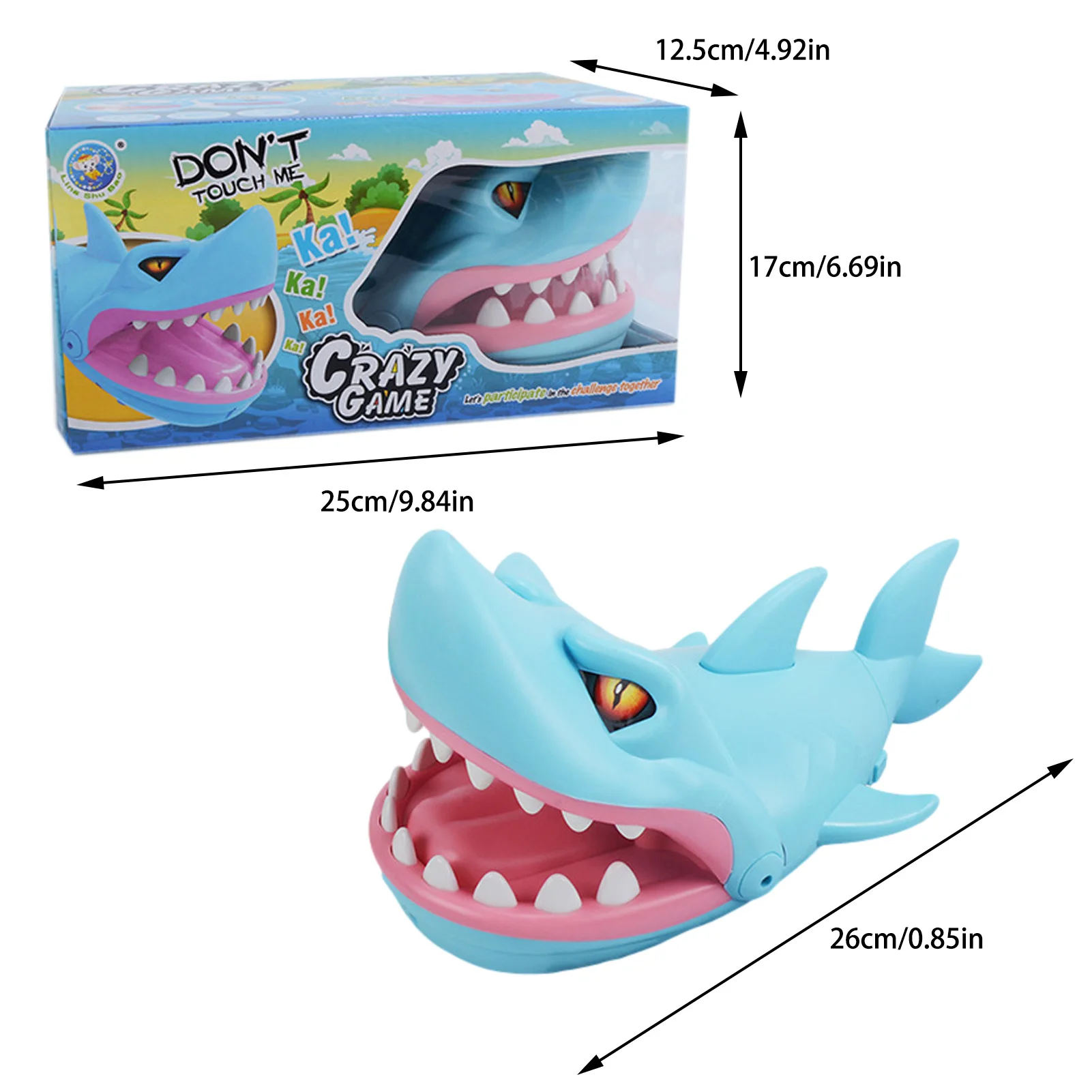 Parent-child Interactive Shark Press Teeth Board Game Toys Children Tricky Games Educational Party Battle Toys
Parent-child Interactive Shark Press Teeth Board Game Toys Children Tricky Games Educational Party Battle Toys