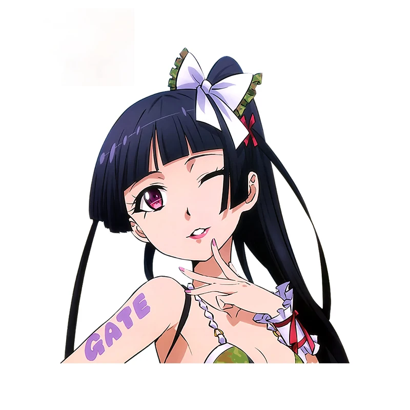 Personality Gate Jieitai Kanochi Nite Kaku Tatakaeri Rory Mercury Anime Refrigerator Car Stickers Bumper Decal Apply To Car Door
Personality Gate Jieitai Kanochi Nite Kaku Tatakaeri Rory Mercury Anime Refrigerator Car Stickers Bumper Decal Apply To Car Door