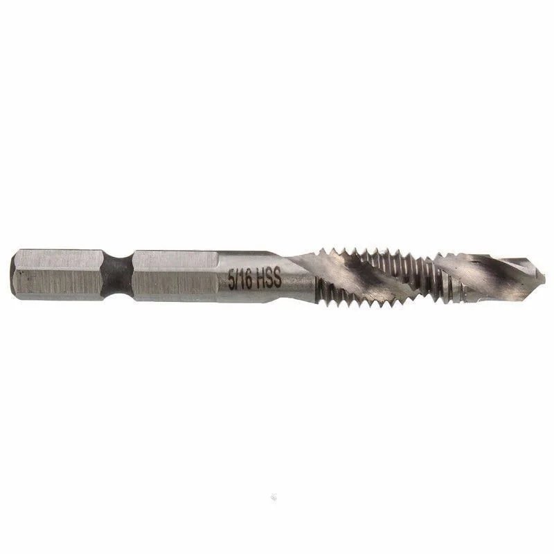 6 Pcs 1/4 Hex Shank HSS Spiral Screw Thread Tap Taper Drill Bits Hand Tool Set
6 Pcs 1/4 Hex Shank HSS Spiral Screw Thread Tap Taper Drill Bits Hand Tool Set