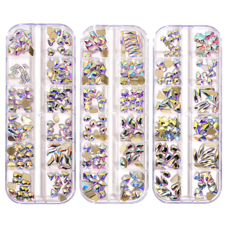 Glass Crystal Rhinestones & Crystals Nail Art Rhinestones & Clear Nail Diamond K3NE
Glass Crystal Rhinestones & Crystals Nail Art Rhinestones & Clear Nail Diamond K3NE