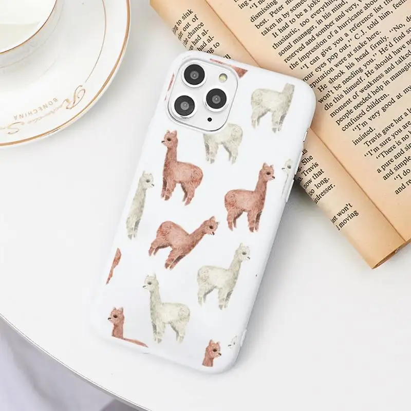 Alpaca cute cartoon animal Phone Case Candy Color for iPhone 6 7 8 11 12 s mini pro X XS XR MAX Plus
Alpaca cute cartoon animal Phone Case Candy Color for iPhone 6 7 8 11 12 s mini pro X XS XR MAX Plus