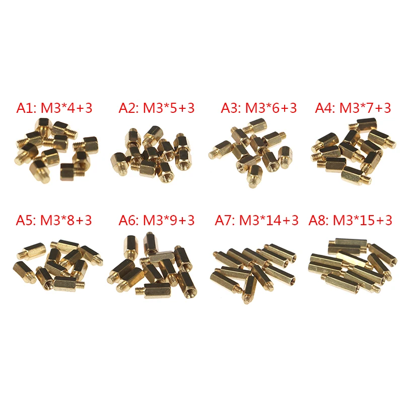 10Pcs M3 Hex Brass Spacing Screws Threaded Pillar 59H Computer PC Motherboard Standoff Spacer
10Pcs M3 Hex Brass Spacing Screws Threaded Pillar 59H Computer PC Motherboard Standoff Spacer