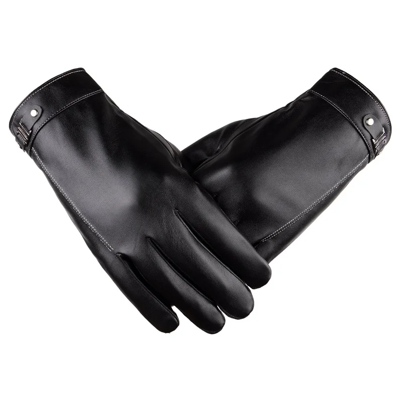 New Men's Autumn and Winter PU Touch Screen Gloves for Men Warm Riding Outdoor Sports Korean Leisure Thick Cotton Gloves
New Men's Autumn and Winter PU Touch Screen Gloves for Men Warm Riding Outdoor Sports Korean Leisure Thick Cotton Gloves