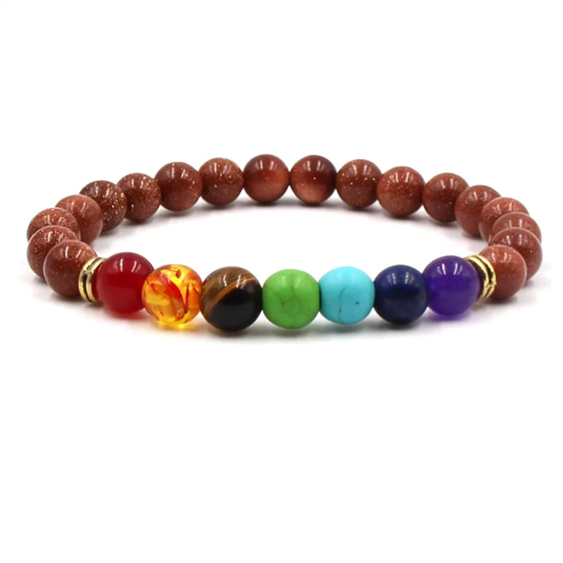 YEYULIN 7 Chakra Healing Beaded Bracelet Natural Lava Stone Tiger Eye Beads Bracelet 8MM For Women Men Jewelry Dropshipping
YEYULIN 7 Chakra Healing Beaded Bracelet Natural Lava Stone Tiger Eye Beads Bracelet 8MM For Women Men Jewelry Dropshipping